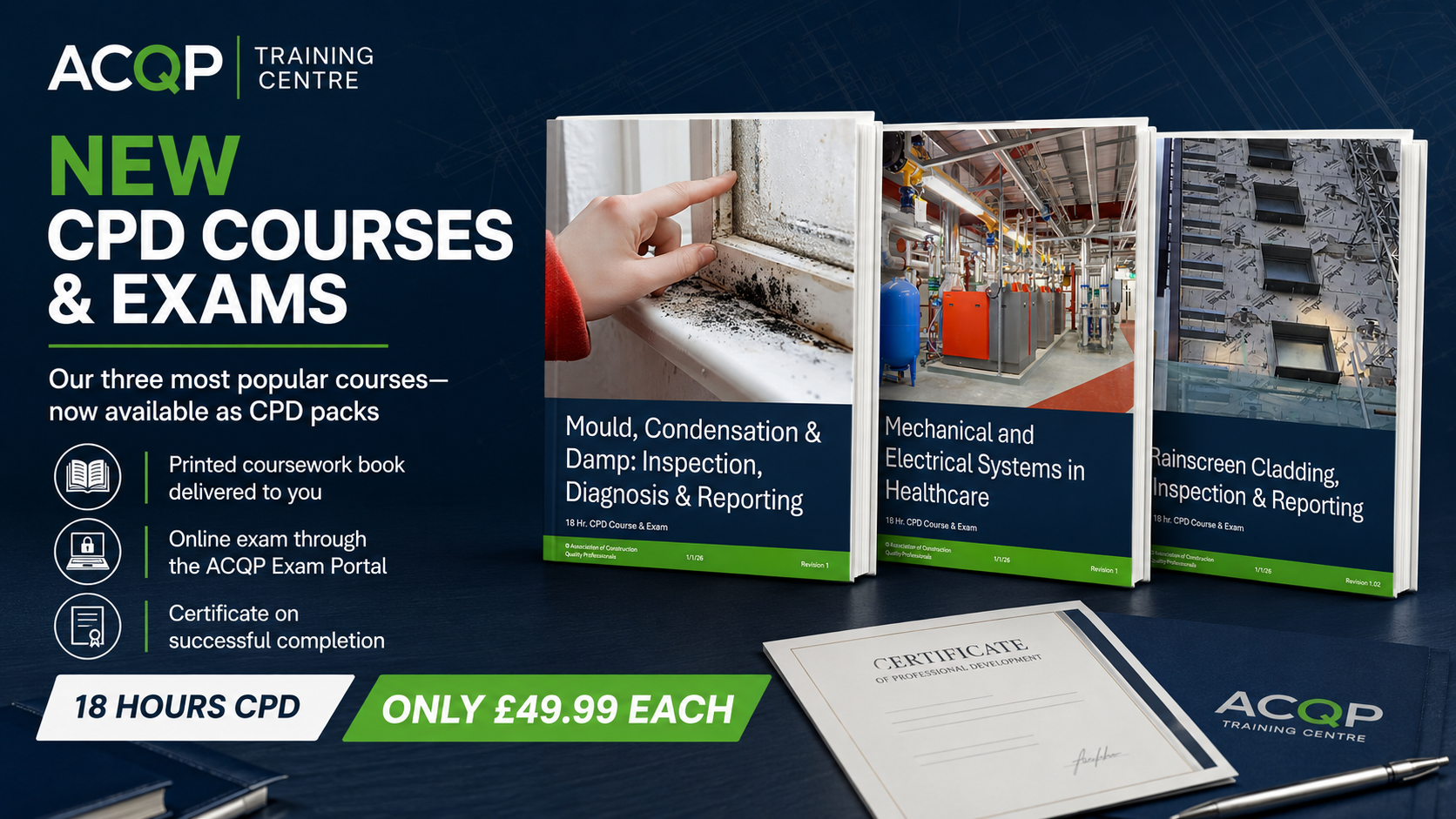 ACQP self-study CPD courses and online exams